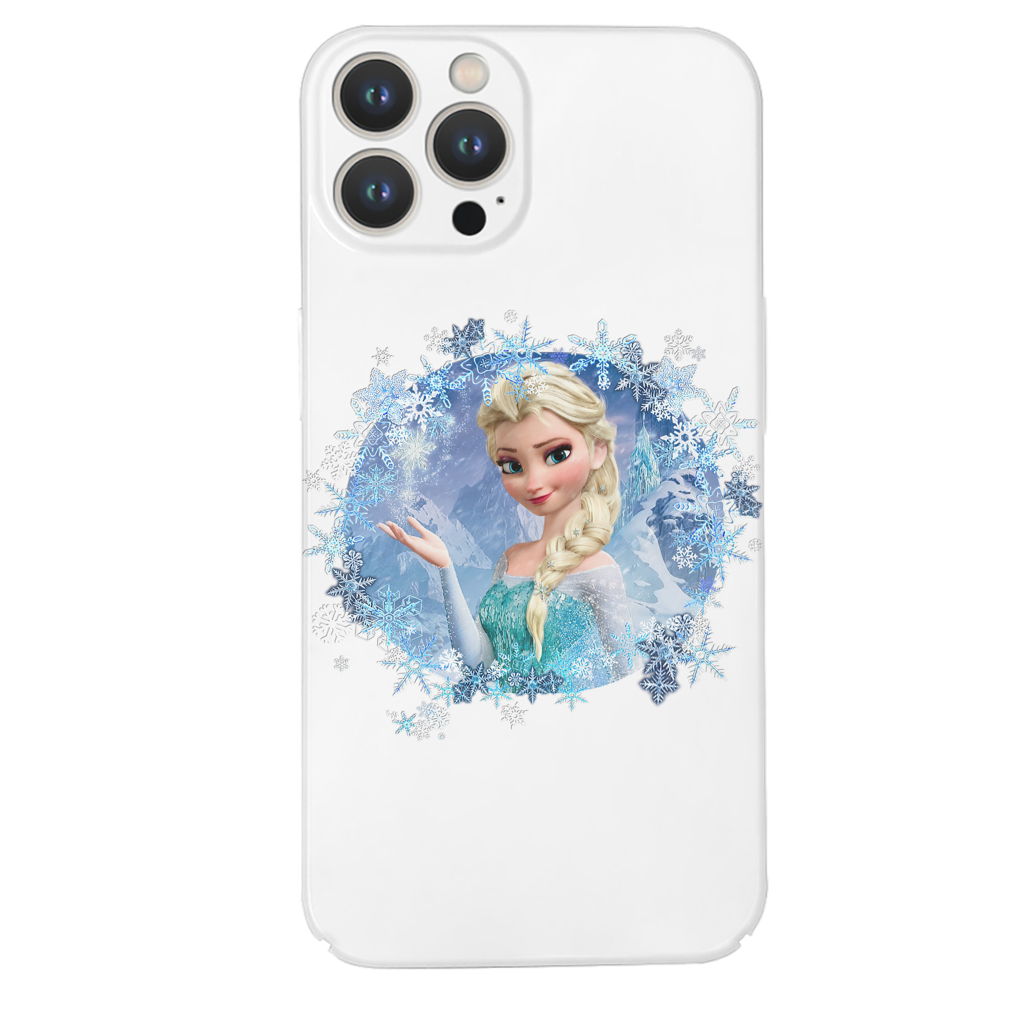（画像用） アナと雪の女王 アンナ エルサ Frozen Anna Elsa 【iPhone 14シリーズ対応】ハードケース